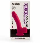 X-Men Dildo X-Men 19cm Negru Ventuza Flexibil Dildo