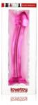 Lovetoy Dildo sticlă, Lovetoy, Romance, roz Dildo
