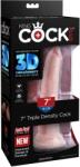 Pipedream - King Cock Elite Dildo, King Cock, 18 cm, textură realistă Dildo