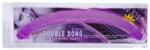 LyBaile Dildo dublu, Debra, capete pronunțate, mov Dildo