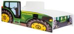 Kobi Traktor Gyerekágy 140x70cm, Zöld