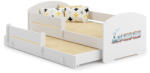 Kobi Franciaágy Luk 160x80 - Vonat (LUK BAR+SZU II 160x80 POCIAG)