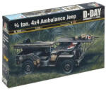 Italeri 1/4 ton. 4x4 Ambulance Jeep 1:35 (0326)