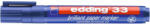 edding 33 Permanent Pigment Marker Kék D10 (7580090002)
