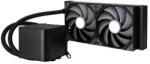 TRYX PANORAMA AIO CPU hűtő + AMOLED kijelző - 240 mm, fekete (L-P240N-DS2M-G0K)
