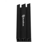 SilverStone SSD hűtő Silverstone SST-TP02-M2 M. 2 hűtőborda Fekete (SST-TP02-M2)