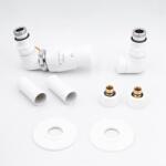 Arezzo Design CORNERPEX/VISION radiátor szelep fehér, bal AR-CORNERPEX-W-L (AR-CORNERPEX-W-L) - furdoszoba-ujhaz