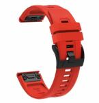 Gigapack Garmin Enduro/Fenix 26mm Szilikon Pótszíj, piros (149233) (GP-149233)