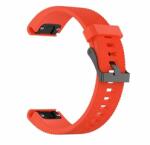 Gigapack Garmin Epix Pro/Fenix 20mm Szilikon Pótszíj, piros (149212) (GP-149212)