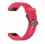 Gigapack Garmin Epix Pro/Fenix 20mm Szilikon Pótszíj, rózsaszín (149213) (GP-149213)