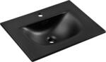 Comad Sky lavoar 61x46 cm dreptunghiular mobilier negru mat SKY 1 BLACK MATT 60 DP ( E-8099-60 ) (SKY1BLACKMATT60DPE809960)