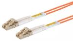 Cablu de corecție optic duplex LC-LC, 50/125 um MM, 0, 5 m OM2