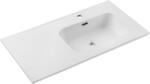 Comad Go 2 lavoar 91x46 cm dreptunghiular mobilier alb luciu GO 2 90CM R DP ( E-8095-90R ) (GO290CMRDPE809590R)