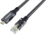 PremiumCord Cablu Ethernet PremiumCord USB-C -> LAN RJ45 10/100/1000 MBIT 1m (ku31net1)
