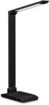 Connect IT Lampă LED de masă CONNECT IT BRIGHT, priză USB-A, NEGRU (CLI-7040-BK)