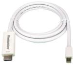 PremiumCord Cablu PremiumCord mini DisplayPort 1.2 la HDMI 2.0 pentru rezoluție 4Kx2K@60Hz, 1m (kportadmk04-01)