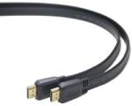 PremiumCord Cablu plat PremiumCord HDMI High Speed + Ethernet, conectori placati cu aur, 3 m (kphdmep3) - tonerpartner - 21,28 RON