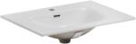 Comad Sky lavoar 71x46 cm dreptunghiular mobilier alb luciu SKY 70/DP- 8099 (SKY70DP8099)