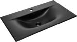 Comad Sky lavoar 81x46 cm dreptunghiular mobilier negru mat SKY 1 BLACK MATT 80 DP ( E-8099-80 ) (SKY1BLACKMATT80DPE809980)
