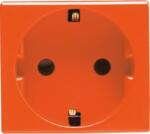 Gewiss GERMAN STANDARD Priza 250V ac - FOR DEDICATED LINES - 2P+E 16A - 2 MODULES - ORANGE - SYSTEM (GW20288)