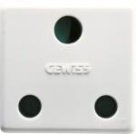 Gewiss BRITISH STANDARD Priza 250V ac - 2P+E 16A - 2 MODULES - SYSTEM WHITE (GW20209)