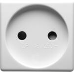 Gewiss FRENCH STANDARD Priza 250V ac - 2P 16A - 2 MODULES - SYSTEM WHITE (GW20206)