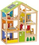 Hape Детска дървена куклена къща HaPe International - С обзавеждане (H3401)