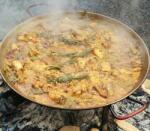 Garcima Tigaie Paella Valenciana Profesionala, Otel Lustruit Extra-Gros, Diametru 50 cm, 14 Portii, Pata Negra, Garcima, GRC85050 (GRC85050)