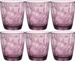 Bormioli pohár DIAMOND 300ml lila, 6 db (A15272)