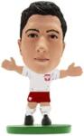 Creative Toys Figurină Creative Toys Sports: Soccerstarz - Poland Robert Lewandowski Home Kit, 5 cm (404437) Figurina