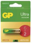 GP Batteries GP AA Ultra Alkaline (LR6) - 8 db (1014228000)