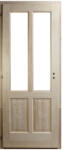 Design Ajtó 4 betétes egyenes üvegezhető 12 cm pallótokos beltéri ajtó 90x210 jobb (1231)