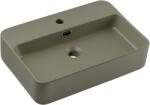 Comad Trust 2 mosdótál 55x38 cm négyszögletes mosdótálak zöld TRUST 2 OLIVER GREEN ( E-6282 ) (TRUST2OLIVERGREENE6282)