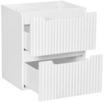 Comad Nova White szekrény 50x39x57 cm mosdókagyló alá akasztható fehér NOVA WHITE 82-50-2S (NOVAWHITE82502S)