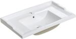 Comad Retro mosdótál 81x46 cm négyszögletes klasszikus-beépíthető fehér UM-CFPF80RETRO