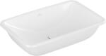 Villeroy & Boch Loop & Friends mosdótál 61.5x38 cm négyszögletes alulról beépíthető fehér matt 4A5800RW (4A5800RW)