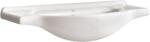 Comad Vintage mosdótál 85x49 cm félkör alakú beépíthető fehér UM- CFP 85 DP(YS27201-85) (UMCFP85DPYS2720185)