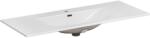 Comad Sky mosdótál 121x46 cm négyszögletes beépíthető fehér SKY 120-8099