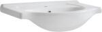 Comad Vintage mosdótál 65x44 cm félkör alakú beépíthető fehér CFP65 (CFP65)