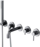 Omnires Y kád és zuhany csaptelep süllyesztett || Y1237-1SNI (Y12371SNI)