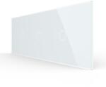 LIVOLO Intrerupator Simplu + Simplu + Simplu cu Touch LIVOLO cu Rama Din Sticla, Standard Italian, 6M