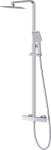 Cersanit Larga zuhany készlet fal termosztáttal trópusi zuhany opcióval króm S952-049 (S952049)