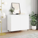 vidaXL Fehér Műfa Tálalószekrény - 2 db - 40x35x70 cm (831037)