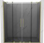 Mexen Velar L Duo, tolózuhanyajtó nyitáshoz 180 cm, 8mm szürke üveg, arany matt, 871-180-003-42-55 (871-180-003-42-55)