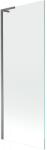 Mexen Next L, 1 szárnyú kádparaván 70 x 150 cm, 6 mm átlátszó üveg, grafit profil, 895-070-000-03-00-95 (895-070-000-03-00-95)