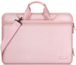  Laptop táska, 15 - 16" készülékhez, vállpánttal, TP Pocket Bag, rózsaszín