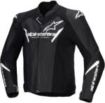 Alpinestars Geacă din piele moto Alpinestars Faster 3 Airflow negru-alb (AIM100-1067)