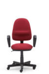 Nowy Styl Forgószék irodai PERFECT-PROFIL TS02, karfával, bordó (WBP13-A23D-AACC29-00)
