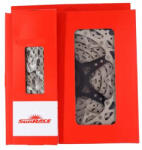 SUNRACE Combi-pack 8v Csr86 Kazettasor 11-28t Cnm84 8v Lánccal, Ezüst