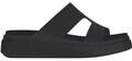 Crocs Papucsok GETAWAY PLATFORM H STRAP Fekete 39 / 40